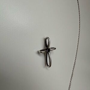 Tiffany & Co. Silver Infinity Cross